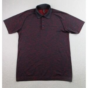 Lululemon Polo Shirt Mens Small Athletic Performance Active Stretch Golf‎ S